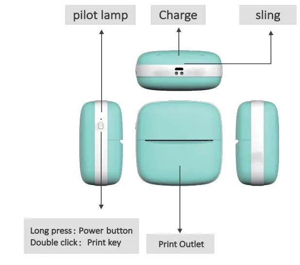 Interface layout showing buttons, ports, and indicator lights