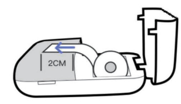 Proper paper roll insertion technique
