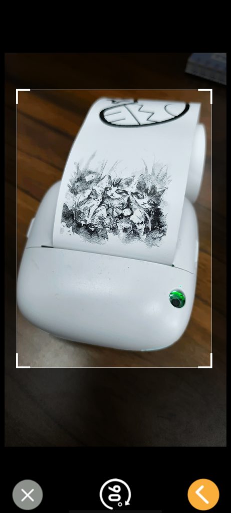 Selecting and adjusting your photo